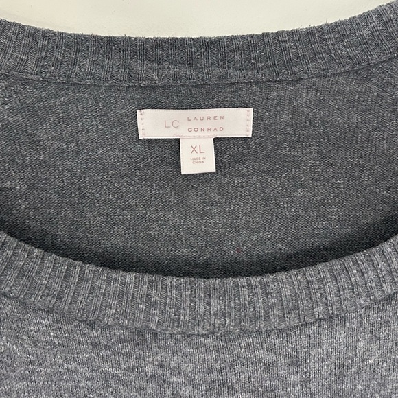 Lauren Conrad long sweater with twist detail down arms - Picture 4 of 7